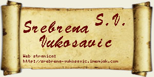 Srebrena Vukosavić vizit kartica